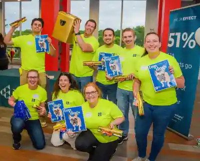Team Triumph showing spirit at 2025 JA Office Warriors